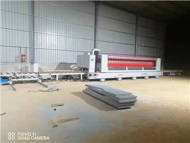 خودکار 12 ہیڈز اسٹون گرائنڈر مسلسل پالش کرنے والی مشین مصنوعی پتھر کی سطح کو تراشنے والی مشین